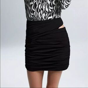 ZARA Side Cut-Out Mini Skirt - XS (NWT)